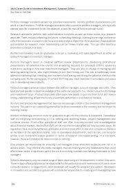 This is an expanded and updated version of the original product manager 101. Career Guide Investment Management