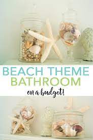 Find shower curtains, bath mats, toothbrush holders, bath towels and more in tons of different themes and coastal colors. A Beach Themed Bathroom On A Budget The Country Chic Cottage
