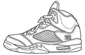 Jordans Shoes Coloring Pages Printable Jordans Sneakers Drawing Jordanssneakersdrawing Jordan Coloring Book Sneakers Illustration Sneakers Drawing