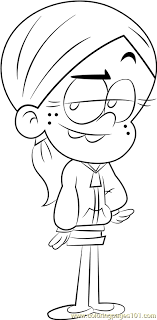 Anyone will agree if a calming house is an ideal home to be used as a residence. Ronnie Anne Santiago Coloring Page For Kids Free The Loud House Printable Coloring Pages Online For Kids Coloringpages101 Com Coloring Pages For Kids