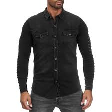 Maybe you would like to learn more about one of these? Chemise Homme Jeans Look Manches En Tricot Tissu Mixte Veste Manches Longues L Noir Noir Cdiscount Pret A Porter