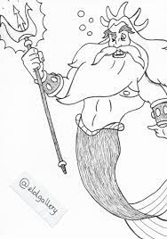 triton coloriage disney nicholas