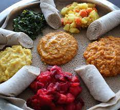 Yetsom Beyaynetu Ethiopian Combination Platter Ethiopian Food Vegetarian Dishes Vegan Ethiopian Recipes