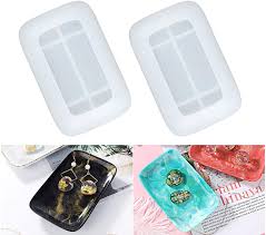 What makes this diy dish soap bar different from regular soap? Amazon Com Let S Resin Soap Dish Mold For Resin 2pcs Rectangle Resin Trinket Dish Tray Molds Resin Tray Molds For Diy Jewelry Ring Dish Holders Soap Dish Home Decoration Wedding Gift Arts Crafts