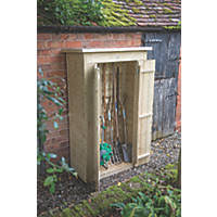 This waterproof outdoor storage box comes with a lid that can be used to protect your items. Garden Storage Garden Store Screwfix Com