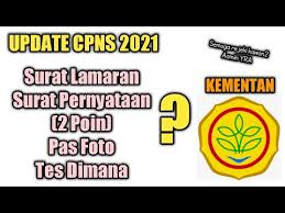 Sebelum penulis memberikan contoh surat lamaran cpns, secara garis besar kita akan ulas dulu formatnya. Cara Menulis Surat Lamaran Surat Pernyataan 2 Poin Cpns Kementan 2021 Youtube