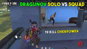 Free fire is the ultimate survival shooter game available on mobile. Dragunov 19 Kill Solo Vs Squad Ajjubhai94 Insane Overpower Gameplay Garena Free Fire Youtube