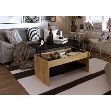 Table basse coffre pour le rangement de vos bouteilles et verres, le plateau se relève table de salon relevable céramique andy table basse de salon relevable référence andycette table de salon est relevable pour varier les hauteurs soit la. Table Basse Transformable Relevable Cdiscount