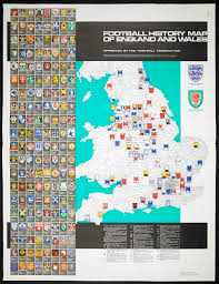 Arsenal, bournemouth, brighton, burnley, chelsea, crystal palace, everton, liverpool ligue 1 france soccer map and team logos. Map Of England Football Clubs Map Of Us Western States