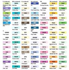 Copic Sketch Chart At Paintingvalley Com Explore