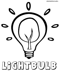 Christmas light bulb coloring page. Light Bulb Coloring Pages To Download And Print Sketch Coloring Page Coloring Pages Light Bulb Bulb