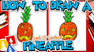 If you already know how to draw a pumpkin, then drawing a jack o'lantern will be easy peasy, if not, fear not it's really simple too! How To Draw A Jack O Lantern Pineapple Art For Kids Hub