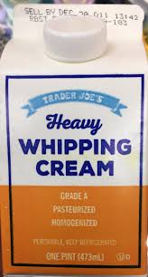 The usage and application are exactly . Trader Joe S Heavy Cream Whipping Cream Trader Joe S Reviews
