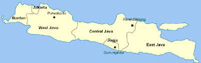 I'll bring a visit to borobodur, prambanan, mount bromo. Map Of The Island Of Java Indonesia Teak Tree Samples Were Taken From Download Scientific Diagram
