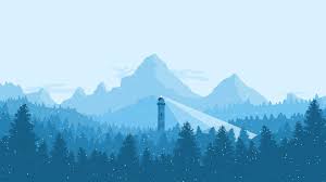 A Lighthouse In The Snow 1920x1080 Desktop Wallpaper Art Minimalist Desktop Wallpaper Laptop Wallpaper Desktop Wallpapers