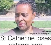 St Catherine loses veteran cop
