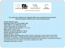 Z nejnovějších zjištění historiků vypl. Milada Horakova Vy 32 Inovace 1b7 Ppt Stahnout