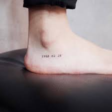 Tatto De Data Discreet Tattoos Discrete Tattoo Date Tattoos