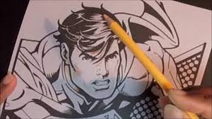 How to draw accessories for girls|coloring pages for girls lips,lipstic,mobile,shoes and nail polish. Crayola Colored Pencil Coloring An Art With Edge Superman Page Youtube