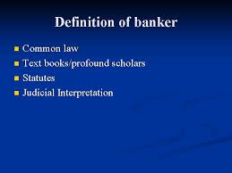 Banker definition, a person employed by a bank, especially as an executive or other official. Law Of Banking And Security Dr Zulkifli Hasan