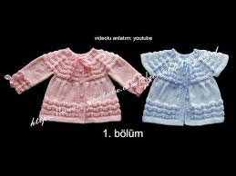 1 Yas 12 Aylik Bebeklere Kadar Olabilecek Dugumlu Ajur Modelli Robadan Baslanan Bebek Yelek Ve Hirka Tarifi Videolu Anlatimli Sevgi Bebek Yelek Hirka Hirkalar