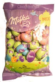 Milka Oeufs De Paques Mix Chocolat Lait 350gr Chockies