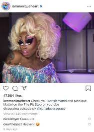 Monique with Trixie's makeup, I mean WOW : rrupaulsdragrace