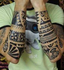 Polynesian Maori Tattoo Symbols Forearm Tattoo Tatuagem Maori Tatuagem Samoana Tatoo