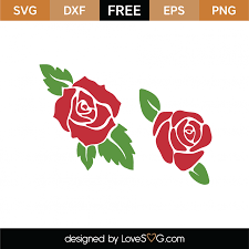 Download Free Roses Svg Cut File Lovesvg Com