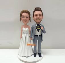 Custom Cake Topper Wedding Bobblehead Custom Wedding Topper Bobble Head Wedding Cake Topper Custom Cake Toppers For Wedding Ct K569 Superhero Wedding Batman Wedding Cakes Superhero Wedding Cake