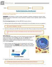 Check spelling or type a new query. Cell Structure Gizmo Lab Worksheet Pdf Name Date Student Exploration Cell Structure Directions Follow The Instructions To Go Through The Simulation Course Hero