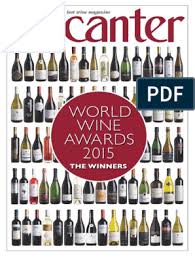 Decanter World Wine Awards 2015 Pdf Alcoholic Drinks Crops Originating From Europe