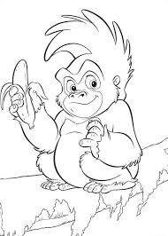 Tarzan Coloring Pages Best Coloring Pages For Kids Animal Coloring Pages Coloring Books Disney Coloring Pages