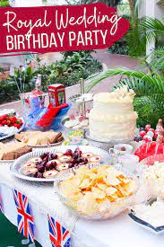 British wigs, flags, british party decorations, and other fun british party supplies. Royal Wedding Birthday Party Sugar Spice And Glitter
