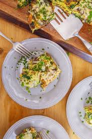 Rachael S Spinach Bacon And Mushroom Frittata Food Network Chefs Mushroom Frittata Racheal Ray Recipes
