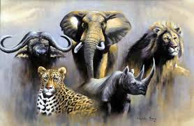 The Big Five African Animals Animal Quiz Africa Animals