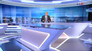 Tf1's average market share of 24% makes it the most popular domestic. Tf1 Journal Broadcast Set Design Gallery