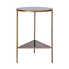 Double Sided Side Table Simple Mini Coffee Table Tempered Glass Table Top Wrought Iron Table Tempered Glass Table Top Wrought Iron Table Legs Iron Table Legs