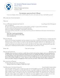 St. Andrew Presbyterian Church Gathering around God's Word