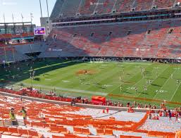 clemson memorial stadium ub seat views seatgeek