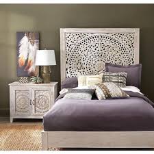Here are some gorgeous gray washed pieces and some simple techniques on how to achieve them!. Home Decorators Collection Chennai Whitewash Queen Bed Hd 10120 The Home Depot