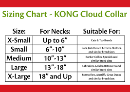 Kong Collar Size Chart Bedowntowndaytona Com