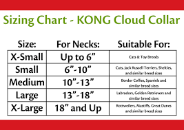 kong collar size chart bedowntowndaytona com