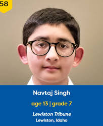 Pullman's Navtaj Singh Advances Out Of First 2 Rounds Of National Spelling  Bee May 28, 2024 Evan Ellis News Pullman middle schooler Navtaj Singh has  advanced out of the first two rounds