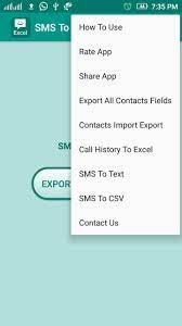 Create excel sheet of all contact numbers.2. Sms To Excel For Android Apk Download