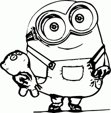 Minion Bob Coloring Pages Gallery