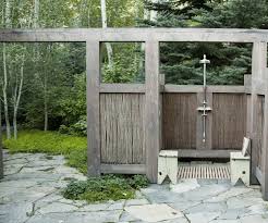 hardscaping 101: outdoor showers