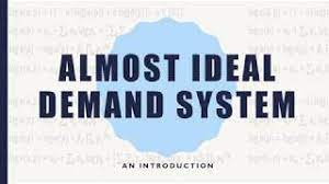 Almost Ideal Demand System Aids An Introduction Youtube