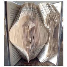 Book Art Folding Pattern Key To Your Heart Bookami Pattern 831 Pages 416 Folds Free Book Folding Patterns Book Folding Patterns Templates Book Folding