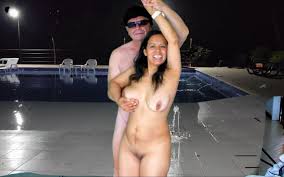 Night Show in Nudist Camp with Garabas and Olpr: Outdoor Porn by FapHouse